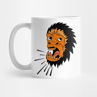 Gorilla Head Mug